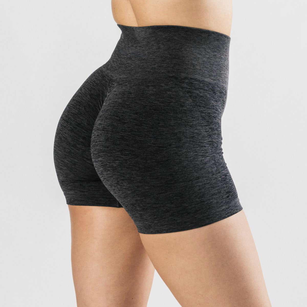 Fashionable Women's Jacquard Fitness Shorts